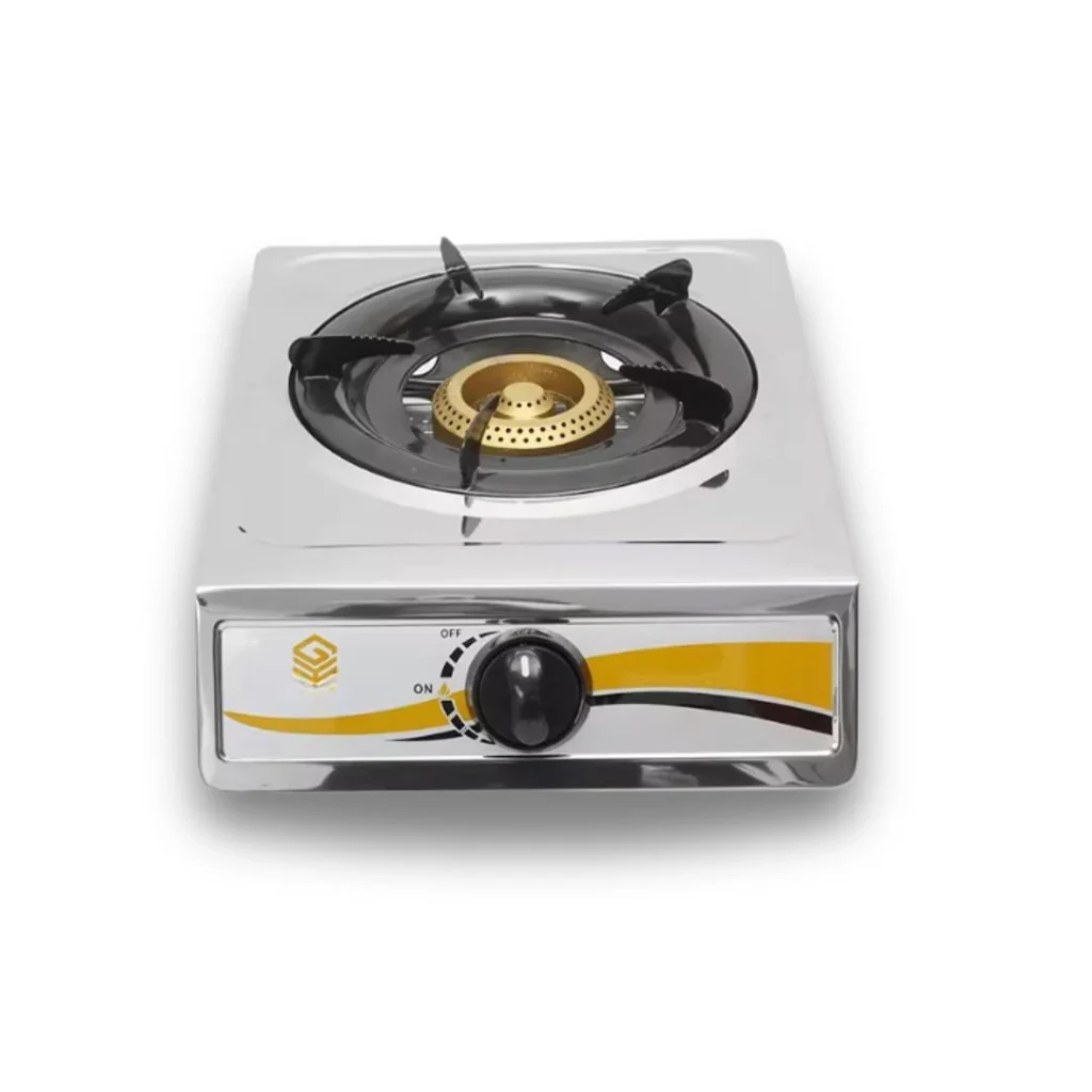 1 Burner Silver Gas Cooker_2 - Onemall.lk