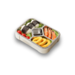 1020ml 5 Grid Lunch Box SS304 onemall.lk