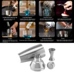 10pcs Cocktail Shaker Bar Tools Set onemall (1) - Onemall.lk 10pcs Cocktail Shaker Bar Tools Set onemall.lk