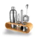 10pcs Cocktail Shaker Bar Tools Set onemall (4) - Onemall.lk 10pcs Cocktail Shaker Bar Tools Set onemall.lk