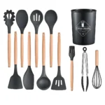 12PCS Silicone Kitchenware Non-Stick Cookware onemall.lk