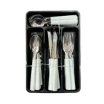 25 Pcs Stainless Steel Cutlery Set Box onemall.lk