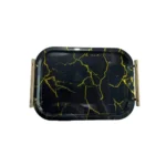 2pcs Metal Tray Set Hobby Lobby Plates Fancy Steel Trey Set onemall