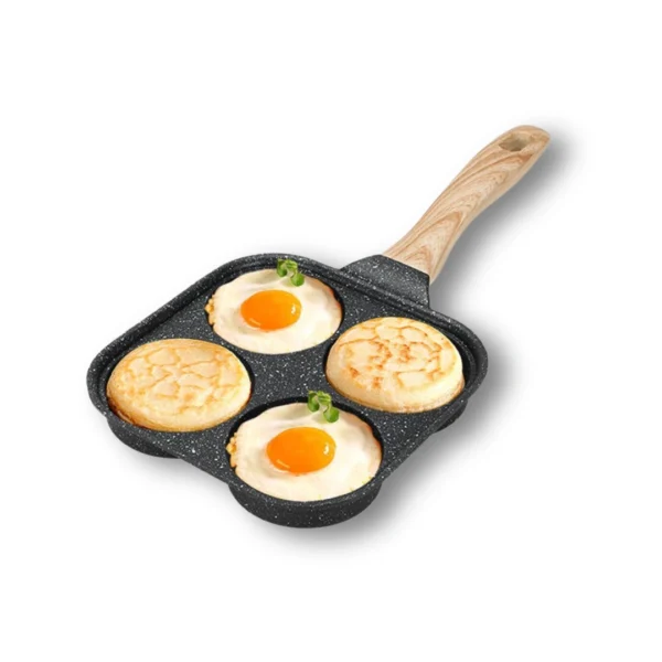 4 Hole Nonstick Fry Pan Omelet Pan