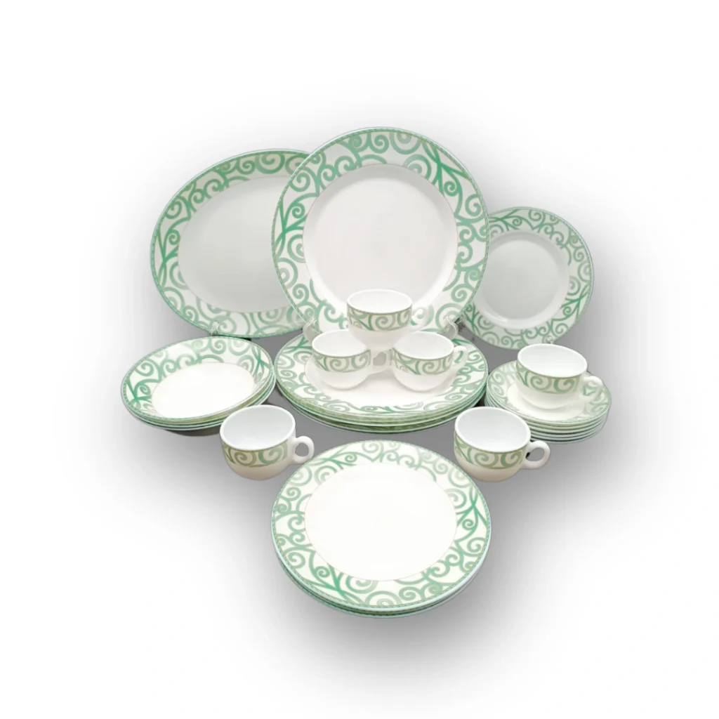 47pcs Dinner Set Royal Opel CELLO onemall.lk