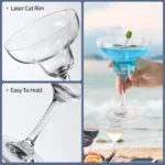 6PCS 240ml Martini Glass EJ1529 onemall.lk