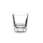 6Pcs 165ml Square Glass onemall.lk