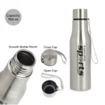750ml Colour Plastic Water Bottle onemall.lk