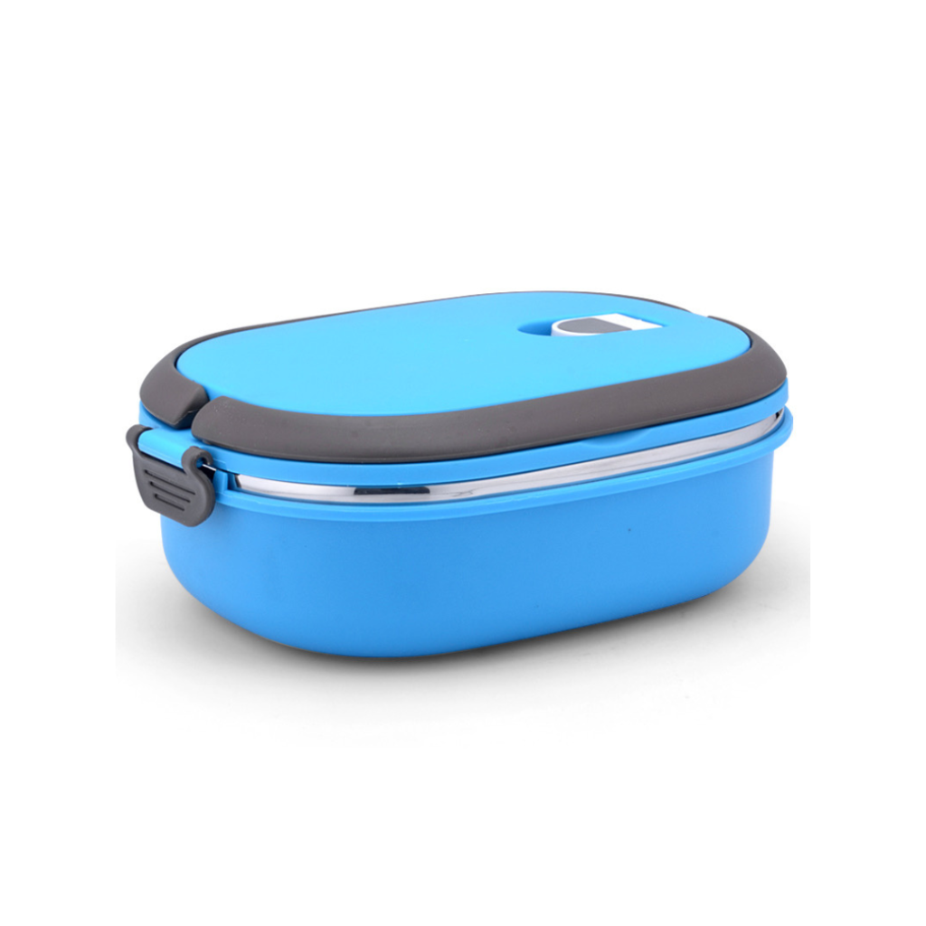 900ml Lunch Box Inner Steel with Handle Bento onemall.lk