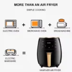 Air Fryer 6L LCD Touch SC18 Silver Criest_6 - Onemall.lk