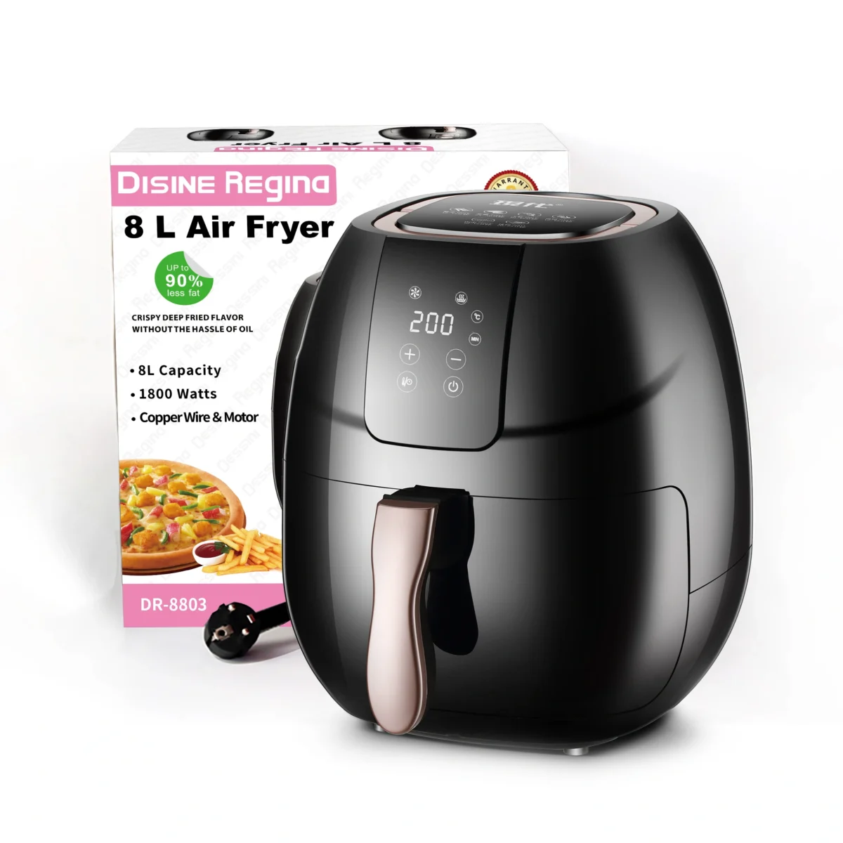 Air-Fryer-8L-DR8803-Disine-Regina-onemal