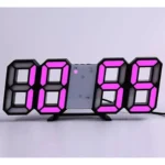 Digital Wall Clock Temperature Display Large Multifunctional onemall.lk