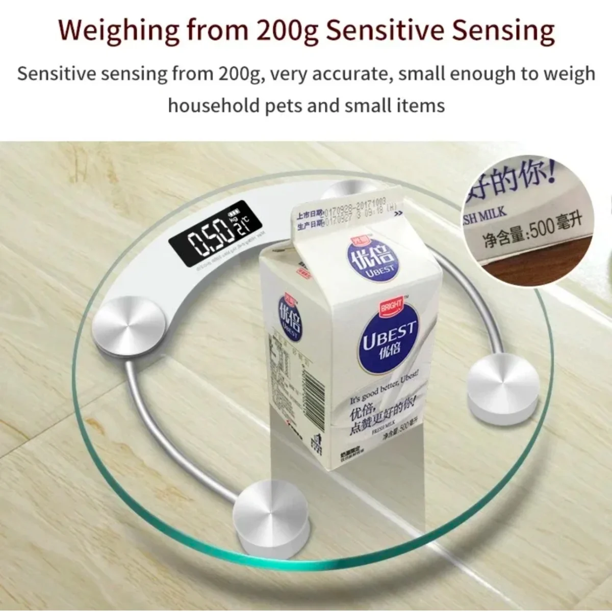 Digital Weighting Glass Scale 2003 onemall.lk