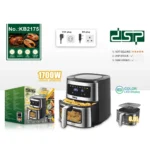 Electric Air Fryer 6L Visual Window KB2175 DSP onemall.lk