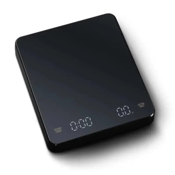 Digital Coffee Scale with Timer Black