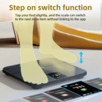 Personal Bluetooth Weighting Body Scale Squre onemall.lki