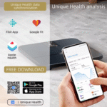 Personal Bluetooth Weighting Body Scale Squre onemall.lki