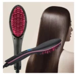 Simply Straightener Hair Brush, Straightening Machine, 3 in 1 Ceramic Fast Hair Straightener For Women's onemall.lk