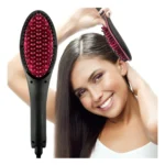 Simply Straightener Hair Brush, Straightening Machine, 3 in 1 Ceramic Fast Hair Straightener For Women's onemall.lk