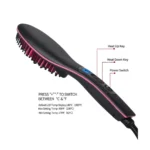 Simply Straightener Hair Brush, Straightening Machine, 3 in 1 Ceramic Fast Hair Straightener For Women's onemall.lk