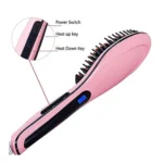 Simply Straightener Hair Brush, Straightening Machine, 3 in 1 Ceramic Fast Hair Straightener For Women's onemall.lk