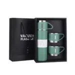 Vacuum Flask Cup 3 Lids With Gift Box onemall.lk