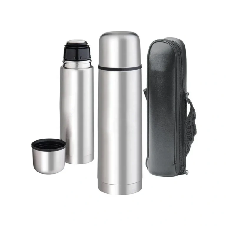 Vacuum Flask Pouch Stainless Steel Silver 500ml onemall.lk