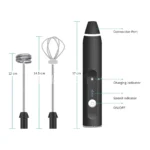 2 in 1 Milk Frothing Hand Mixer onemall.lk