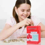 Electronic Money avings Till With Password Mini ATM Machine For Kids ONEMALL.LK