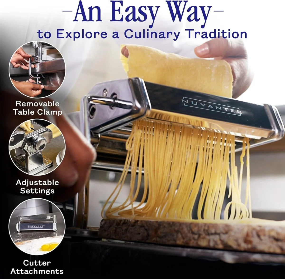 Manual Pasta Maker And Noodles Maker Machine onemall.lk