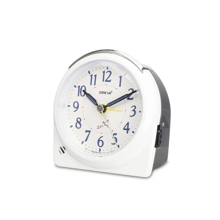 OREVA Alarm Table Clock with 4 Step Snooze Buzzer Sound (AA-3087) onemall.lk