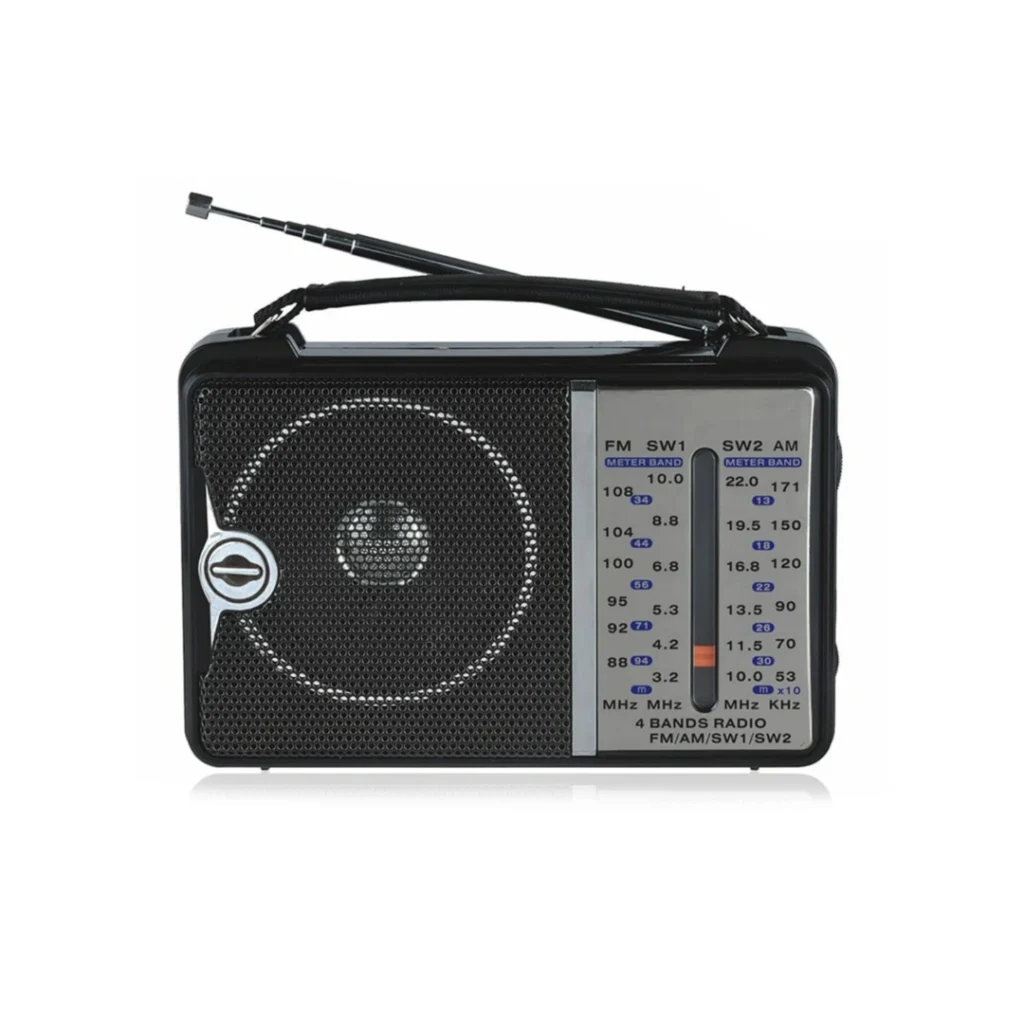 Radio 4 Bands With ACDC Leather Carry Handle Real Transformer. Portable onemall.lk