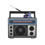 Rechargeable Radio 1367U BT FM USB SD 3BANDS TF Music Player onemall.lk