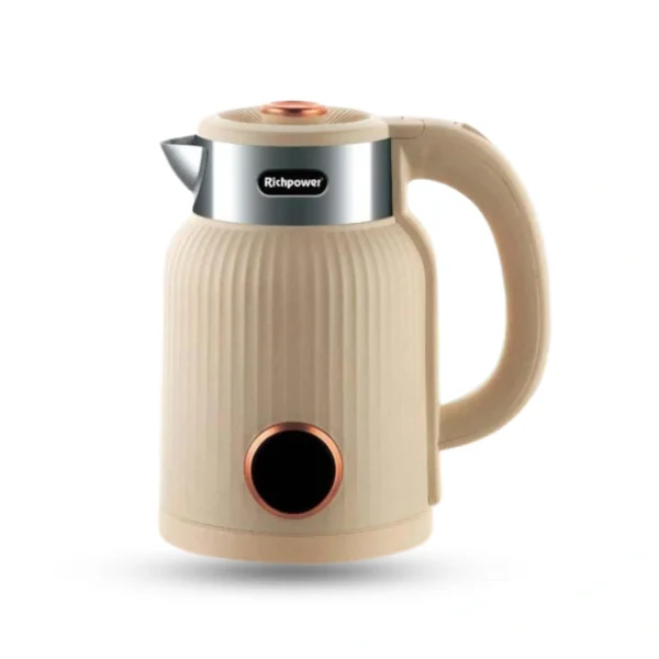 Richpower RPCK-1173 Stainless Steel Cordless Electric Kettle 1.5L 1500W ONEMALL (1) - Onemall.lk Richpower RPCK-1173 Stainless Steel Cordless Electric Kettle 1.5L 1500W ONEMALL.LK