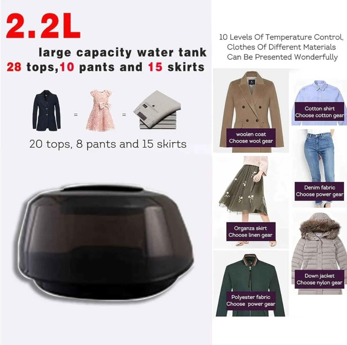 Silver Crest Household Garment Steam Iron SC-9718D ONEMALL.LK