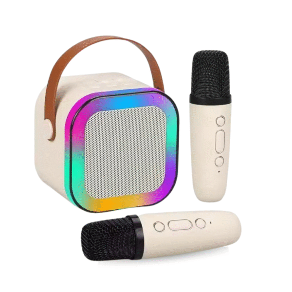 Karaoke Wireless Bluetooth 2 Mic Speaker Rechargeable K12