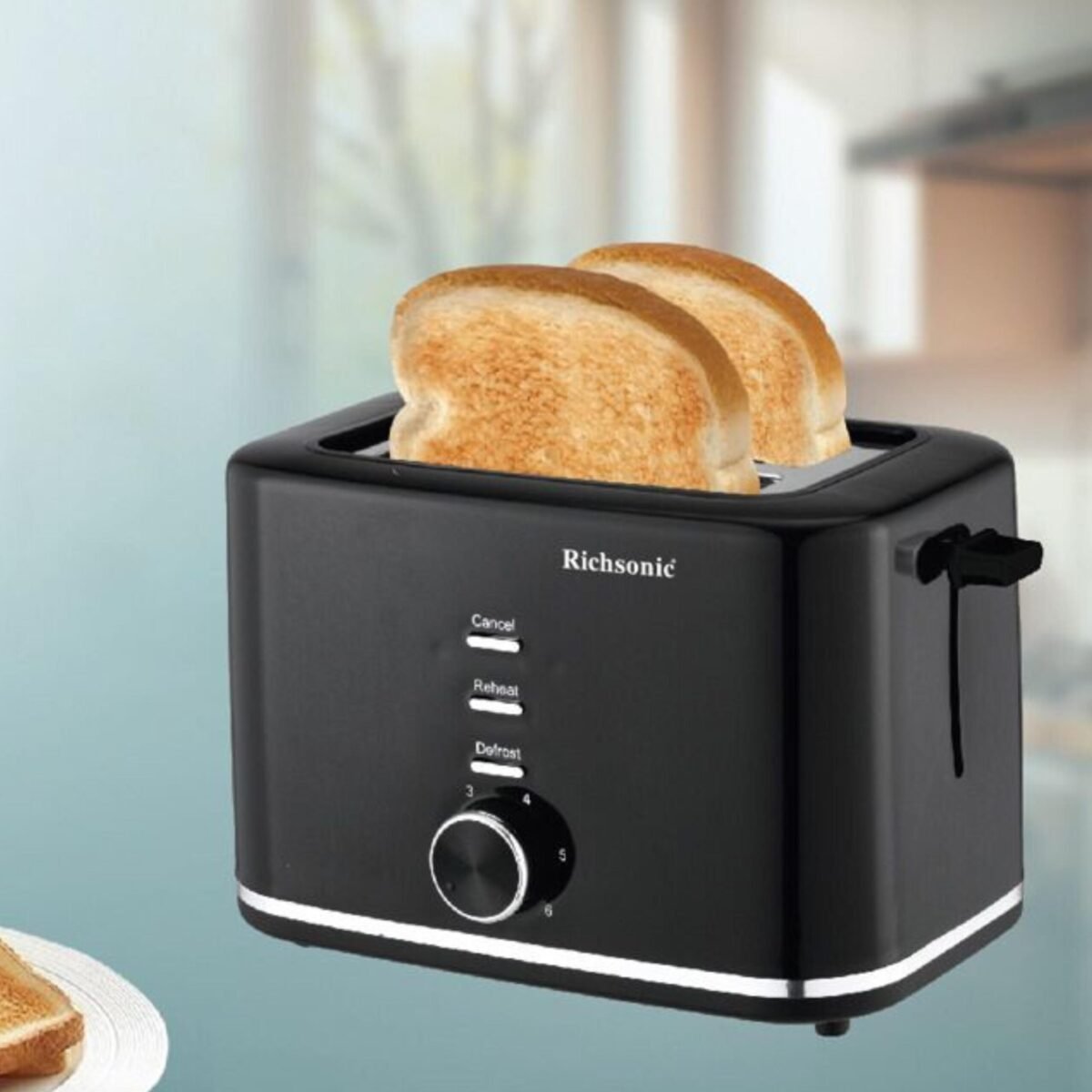 Richsonic 2-Slice Pop-Up Toaster – Auto Shut-Off & Multi-Function RSPT ...