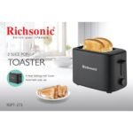 Richsonic 2-Slice Pop-Up Toaster – Auto Shut-Off & Multi-Function RSPT-271 onemall.lk