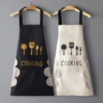 Waterproof Oilproof Men and Women Universal Sleeveless Apron - Image 3