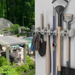 Mop Clip Holder Heavy Duty Wall Mounted Mop Clip Broom - Image 3