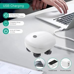 Deep Scalp Head Cleaning Massager onemall (5) - Onemall.lk