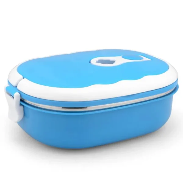 Stainless Steel Lunch box bento with Handle - 0.9L onemall12 - Onemall.lk Stainless-Steel-Lunch-box-bento-with-Handle-0.9L-onemall12.webp