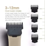 HTC AT-128 Electric Hair Clipper Barber Carving Trimmer Professional Cordless - Image 2