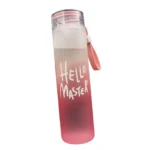 Hello Master Crystal Glass Water Bottle 500ml – Stylish, Durable & Eco-Friendly Bottle for Everyday Hydration - Image 3