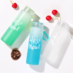 Hello Master Crystal Glass Water Bottle 500ml – Stylish, Durable & Eco-Friendly Bottle for Everyday Hydration - Image 4