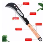 Garden Knife - Wood Handle - Image 4