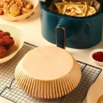 100PCS Disposable Air Fryer Parchment Paper Baking Liner - Image 2