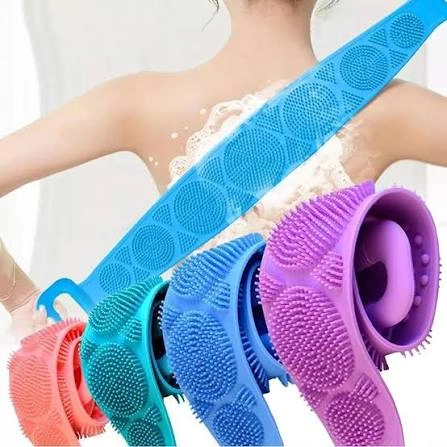images (1) Shower Back Scrubber - Silicone Exfoliating Body Brush - Image 1