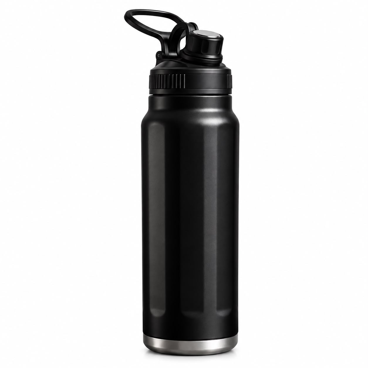 WhatsApp Image 2026-09-07 at 1.07.39 PM Flip Straw Stainless Steel Water Bottle – 600ml / 27oz - Image 1