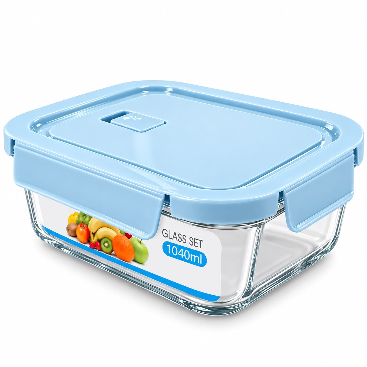 WhatsApp Image 2026-09-07 at 12.12.19 PM 1040ML Borosilicate Lunch Box and Food Containers Glass Airtight - Image 1